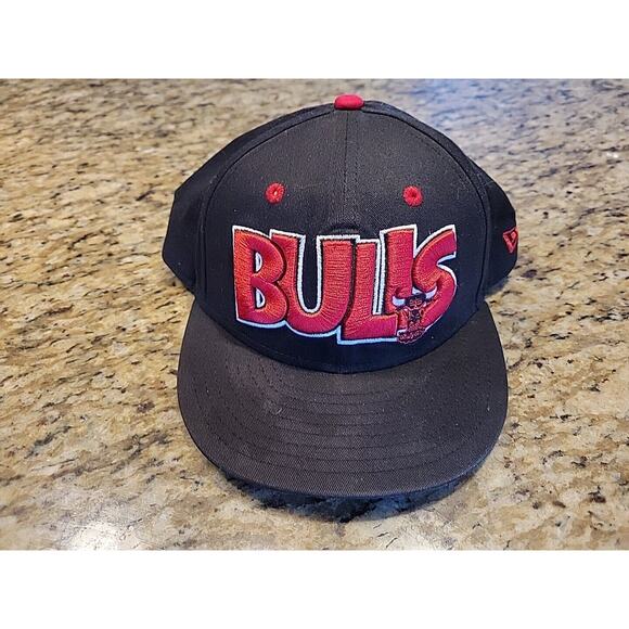 Chicago Bulls Hat Cap New Era 9Fifty Snapback NBA Basketball Youth Adjustable - Picture 8 of 8